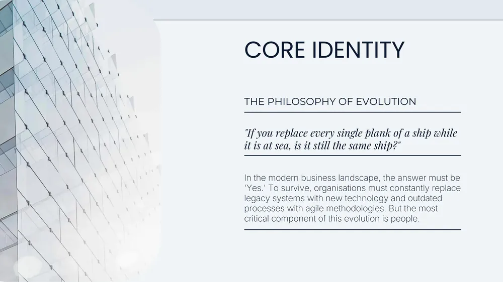 Theseus brand guidelines pages fanned out (page 4)